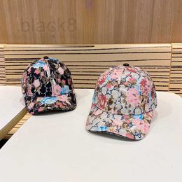 Ball Caps Designer G family full printed letters flower Baseball cap JE54