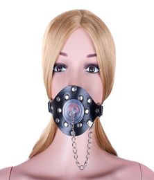 Harness Open Mouth O Ring Gag Stopper with Removable Cover Restraints Bondage Adult Games Sex Toys for Couples Oral Sex Products9641831