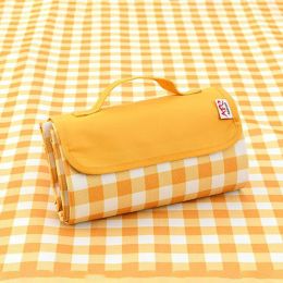 Mat 2m2.2MWaterproof Portable Folding Picnic Mat Machine Washable Beach Blanket Outdoor Camping Mat Hiking Moistureproof Camping Pad