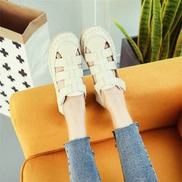 Quality Luxury Women Fashion Multi Colour Breathable Comfortable Lace Up Elegant Tennis Casual Flat s48F#