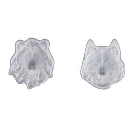 Resin Mol Mould Stereo Statue Door Decoration Wall Hanging Animal Silicone Mould For Wall Hanging Window Door Decor 240304