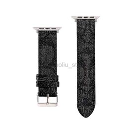 Universal Watchband For Watch Bands Smartwatch Band Strap 1 2 S1 S2 S3 S4 S5 S6 S7 SE 38MM 40MM 41MM 45MM PU Cow Leather Designer Smart Watches Straps US 2438