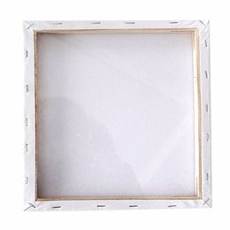 1pc Small Art Board White Blank Square Artist Canvas Wooden Board Frame Primed For Oil Acrylic Paint Mayitr Painting Boards296h