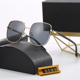 2023 Top luxury Sunglasses polaroid lens designer womens Mens Goggle senior Eyewear For Women eyeglasses frame Vintage Metal Sun Glasses jing ru 3599 PPDDA