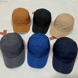 Ball Caps Luxury Loropiaa brand fashionable Ball Caps summer breathable beach sun protection hat autumn cashmere baseball windproof hat ldd0311