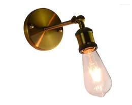 Wall Lamp Copper Retro Industrial Vintage Lamps American Style Light Home Decor E27 Wandlamp Bedroom Sconce