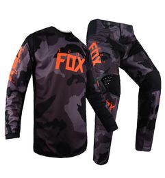 TROY FOX MX 180 Oktiv Trev Motocross Racing Suit Motorbike MTB BMX Bike Jersey Pants Riding Gear Set Mens Kits6188250