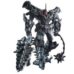 WJ Transformation Grimlock Alloy Movie Film Oversize Enlarged SS07 Dinosaur Leader Ancient Action Figure Toy Collcetion Gifts 240227