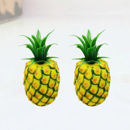 Party Decoration Artificial Pineapple Simulation Fake Lifelike Faux Dummy Fruits Model Plastic Vegetables Studio Pography Prop