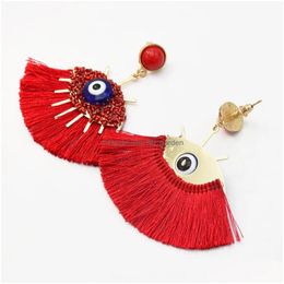 Dangle Chandelier Punk Earrings Devils Eye Autumn And Winter Fashion Party Jewellery Drop Delivery Dhgarden Dhswy