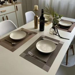 Pillow Heat-resistant PVC Placemats Dinning Table Mats Place