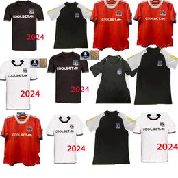 24 25Colo Colo Mens Soccer Jerseys VIDAL SANTOS BOLADOS ARRIAGADA ZALDIVIA GIL FUENTES COSTA Home Away 2024 2025 Football Shirts PALACIOS PAVEZ FALCON PAREDES