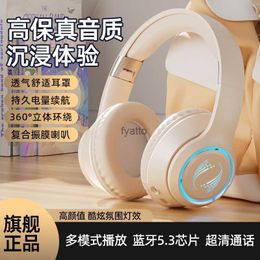 Cell Phone Earphones New Headset Bluetooth Private Model Retractable Subwoofer WirelessH240312