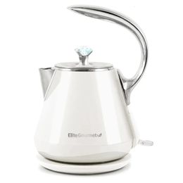 ZAOXI electric water kettle1.2L Stainless Steel Electric Kettle - White household appliances 240228
