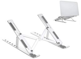 Adjustable Foldable Laptop MacBook Aluminium Alloy NonSlip Tablet Stands Holder Support For Notebook Macbook Ipad Mobile8113139