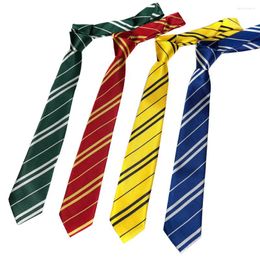 Bow Ties Men's Solid Colour Stripe Jacquard Necktie Accessories Daily Wear Wedding Party Gift Casual Tie