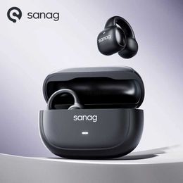 Cell Phone Earphones Sanag S3s Open Headphones Bluetooth IPX4 Waterproof Wireless Hours Play 360 Air TWSH240312