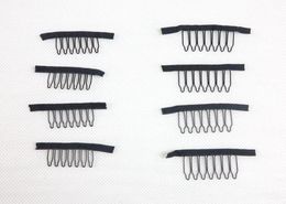 Wig clips Wig combs Clips 7teeth For Wig Cap and Wig Making Combs hair extensions tools9217501