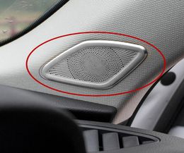 Stainless Steel Interior o Speaker Decorative Frame Cover Trim For A3 8V 2014-2018 A Pillar Stereo Speakers Decals9837848