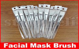 Facial Mask Brush Kit Makeup Brushes Face Skin Care Masks Applicator Cosmetics Home DIY Facial Eye Mask Tools Clear Handle 155cm4792799