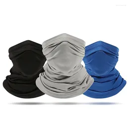 Bandanas UV Protection Scarf Silk Face Cover Neck Tube Quick-drying Outdoor Fishing Cycling Head Wrap Breathable Bandana