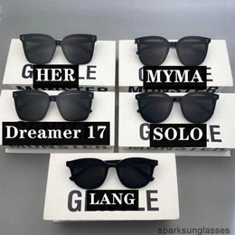 GM Sunglasses Mirror Women Men Designer Gentle Monster Sunglasses Oversized Frame Elegant Sun Glasses With Box A1