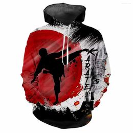 Men's Hoodies Taekwondo Printed Street Fashion Martial Arts Personalized And Women's Soft Sports Training Hip Hop Hoodie