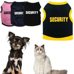 Dog Vest Clothes Black Elastic Vest Puppy T-Shirt Coat Accessories Apparel Costumes Pet Clothes for Dogs Cats T-shirt Pet Suppli1277W