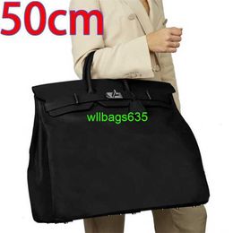 Handmade Bags Genuine Leather Handbags Leather Travel Bags Bk50 Totes Bags Large Bag Large Capacity Bag Domineering Mens have logo HBRT7G