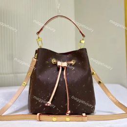 Designer Neonoe BB Bucket Bag Luxus Umhängetaschen Damen Klassische 20 cm Geldbörse Handtasche