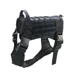 Dog Apparel Durable Waterproof Dog's Tactical Vest Breathable Portable Supplies Dog Pet Outdoor Large Dogs Suit2880