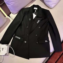 CHA Letter NEL Designer Womens Blazers Suits Jackets Clothes with Letters Spring New Velour Released Tops 211