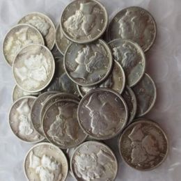 Whole Replica Mercury Head Dimes A Set Of 1916-1945 -S Mixed Date Sign Silver Plated Manufacturing Copy Coins2788