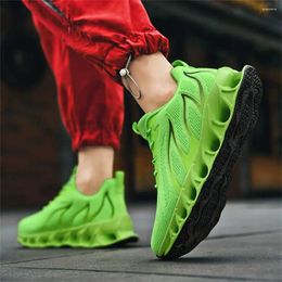 Casual Shoes Round Nose Number 40 Transparent Sneakers Running Tennis For Men Yellow Sports Wide Fit Shoses