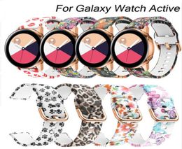 For Samsung Galaxy Watch Active 20mm silicone watchband strap for Gear S2 sport replacement band for Samsung galaxy watch 42mm1661471