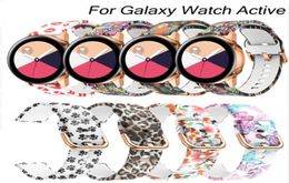 For Samsung Galaxy Watch Active 20mm silicone watchband strap for Gear S2 sport replacement band for Samsung galaxy watch 42mm4182511