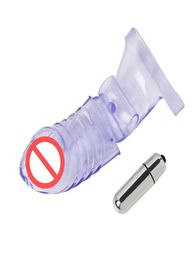 Finger Sleeve Vibrator Female Masturbator G Spot Massager Clit Stimulate Sex Toys For Women Lesbian Orgasm Adult Toys3007379