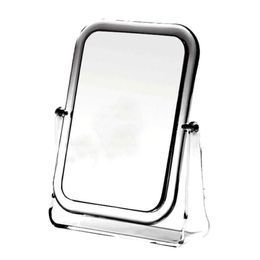 Mirrors Acrylic Magnifying Mirror 1X 3X Magnification Double Sided 360 Degree Swivel Bathroom Shaving Vanity Mirror Stand YAC032233a