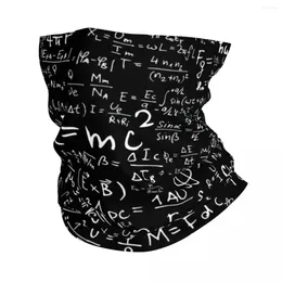 Bandanas Physics Equations Bandana Neck Gaiter UV Protection Face Scarf Cover Women Men Geek Science Math Headwear Tube Balaclava