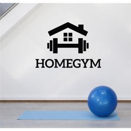 Home Gym Wall Decoration Decals Fitness Motivation Sports Room Decor Stickers Bedroom Art Decal Murals Removable Wallpaper Z831 20295s