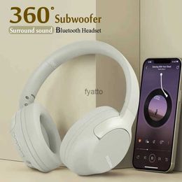 Cell Phone Earphones Headphones Bluetooth Wireless HIFI Stereo Over Ear Earphone Handsfree DJ Headset Buds Head Earbuds For iPhoneH240312