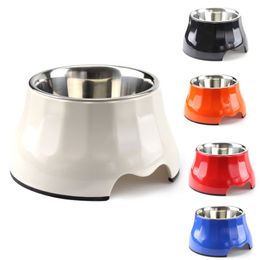 Raised Dog Bowls Nonskid Melamine Feeding Station for Cozy Eating Dishwasher Safe Long Legged Dogs Y2009171899
