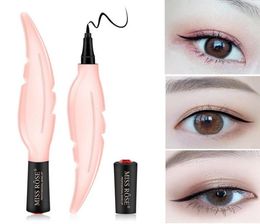 Miss Rose the eye Liquid eyeliner fine liners No Smudge Feather WaterProof Sweat Quick Dry Easy to Wear Makeup Eye Liner8004075