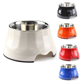 Raised Dog Bowls Nonskid Melamine Feeding Station for Cosy Eating Dishwasher Safe Long Legged Dogs Y200917263S