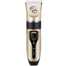 Dog Grooming Blades Electric Pet Clipper Professional Kit Rechargeable Cat Trimmer Shaver274Y