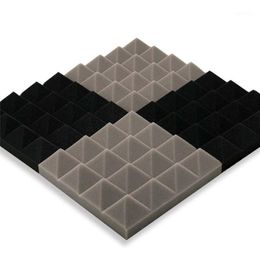 25x25x5cm Acoustic Foam Treatment Sound Proofing Sound-absorbing Noise Sponge Excellent Sound Insulation Soundproof wall sticker1333n