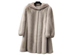 Women real mink coats female mink fur coat genuine long fur coat ladies winter clothes oversize 6xl 5xl 7xl natura fur coats T22084173848