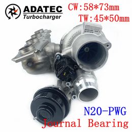 N20-PWG Upgrade Turbo For BMW X1 X3 Z4 125 320 328 520 528 TD04LR6-04HR Hybrid Turbocharger 49477-02000 Journal Bearing Turbine