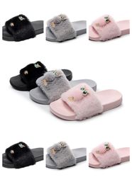 Designer Slipper Sliders Men Womens Summer Sandals Beaches Slipper Ladies Flips Flops whites pink blue Slides Shoes GAI blacks