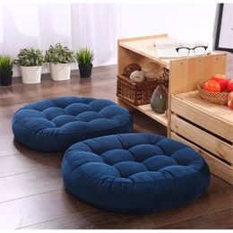 1Pcs Round Shape Floor Seat Cushion Soft Cotton Core Tatami Pillow Home Decoration Car Sofa Y200723273D